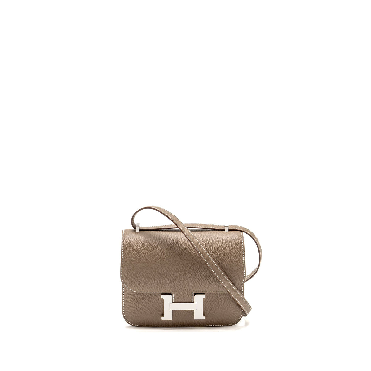 Hermes mini constance epsom etoupe shw