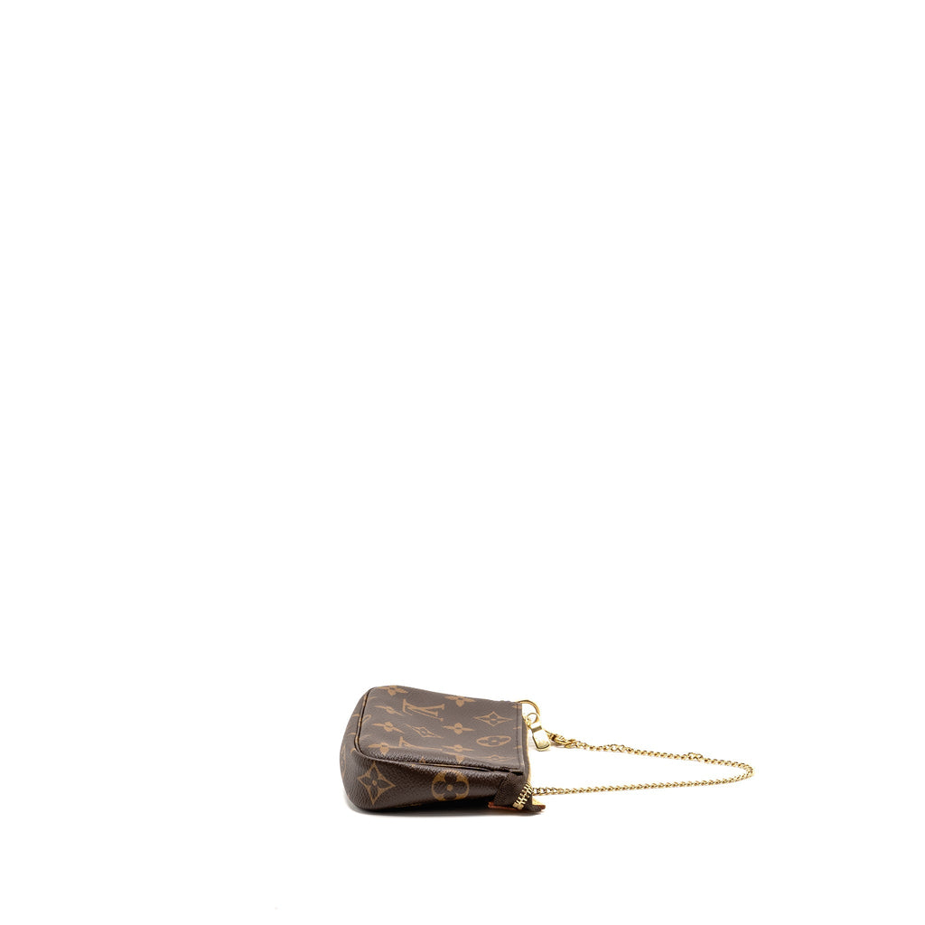 Louis Vuitton Mini Pochette Accessoires Monogram Canvas/Leather GHW