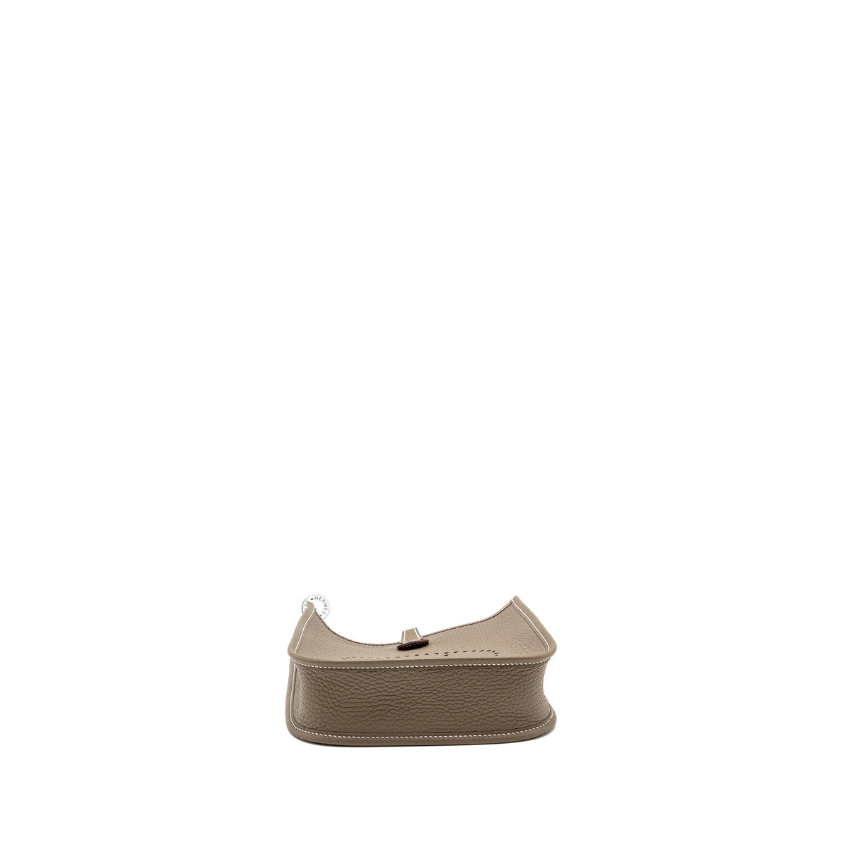 Hermes MINI Evelyne Clemence Etoupe GHW