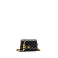 Chanel 23a mini wallet on chain caviar black GHW (microchip)