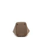 Hermes Picotin 18 Lock Bag Clemence Etoupe SHW