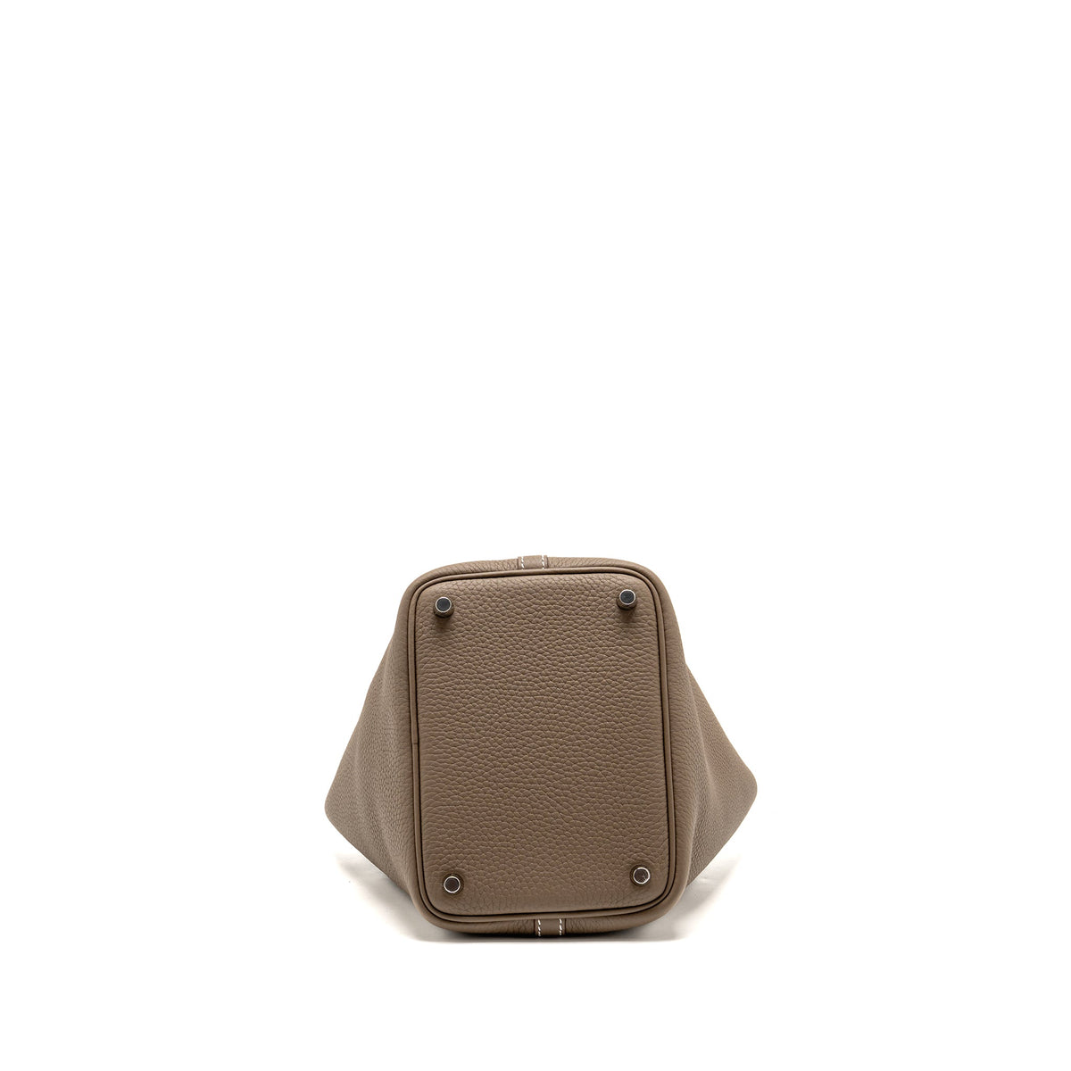 Hermes Picotin 18 Lock Bag Clemence Etoupe SHW