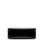 HERMES VINTAGE KELLY 32 BOX BLACK GHW