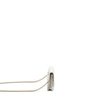 CHANEL DETAIL CRYSTAL CC LOGO WALLET ON CHAIN CAVIAR WHITE LGHW(MICROCHIP)