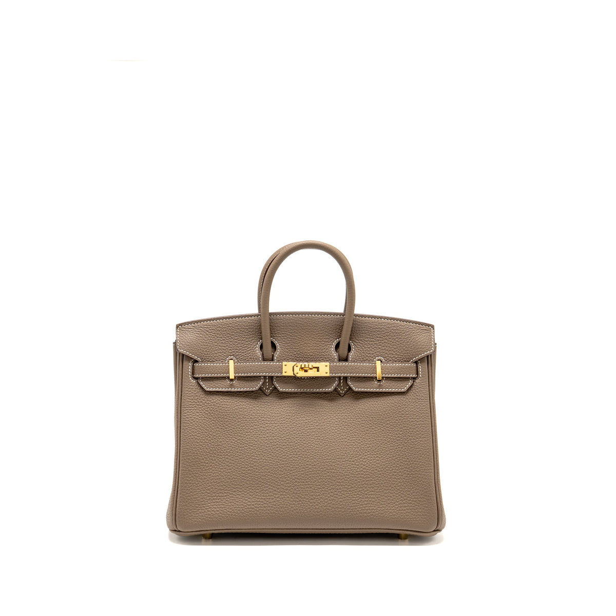 Hermes Birkin 25 togo etoupe GHW