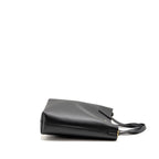 Saint Laurent/YSL Toy Shopping Tote Bag Smooth Calfskin Black GHW