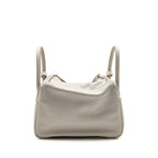 Hermes Lindy 30 Evercolor Gris Pearl SHW