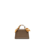 Hermes Mini Kelly II Epsom Etoupe/ Alezan/ Biscuit SHW
