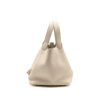 Hermes Picotin 22 clemence craie SHW