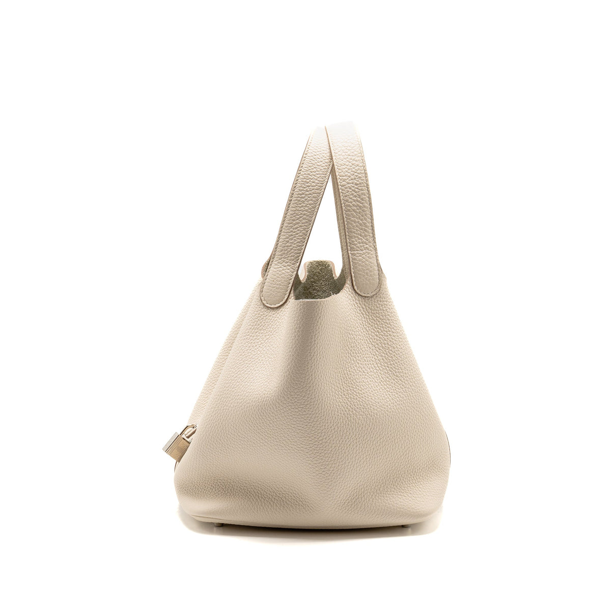 Hermes Picotin 22 clemence craie SHW