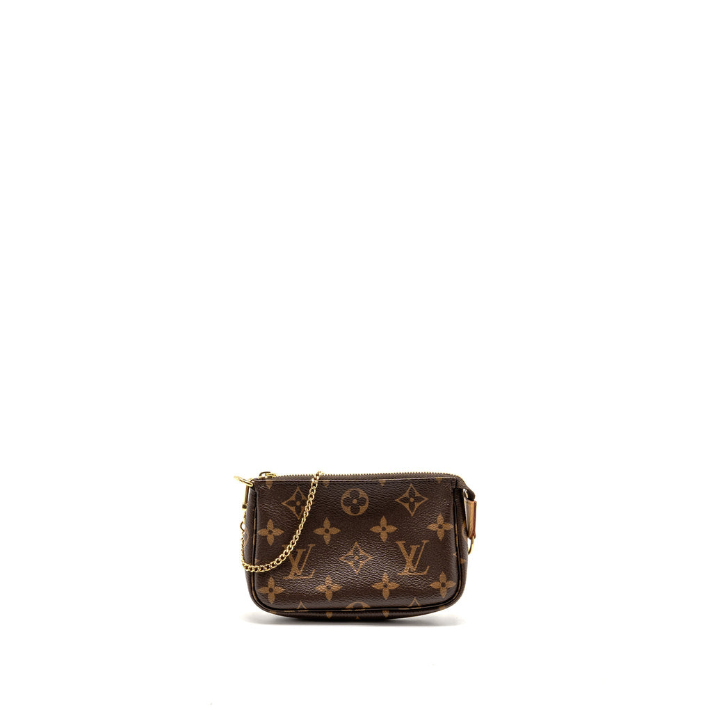 Louis Vuitton Mini Pochette Accessoires Monogram Canvas/Leather GHW