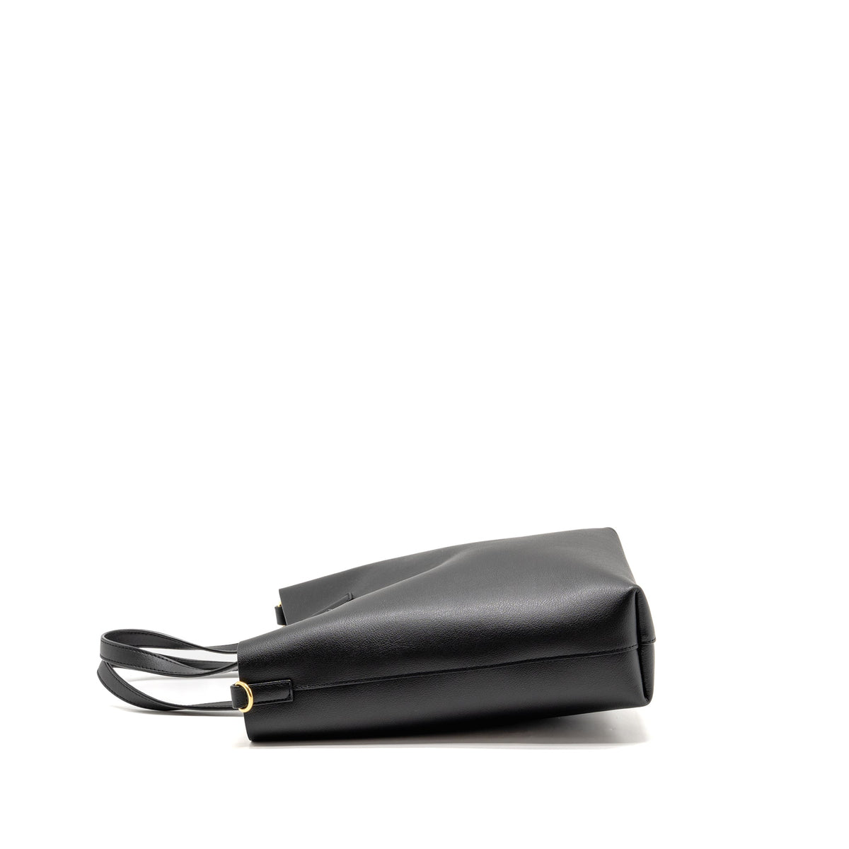 Saint Laurent/YSL Toy Shopping Tote Bag Smooth Calfskin Black GHW