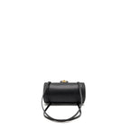 CHANEL 26P PREPPY BOWLING SHOULDER BAG CAVIAR BLACK GHW (MICROCHIP)