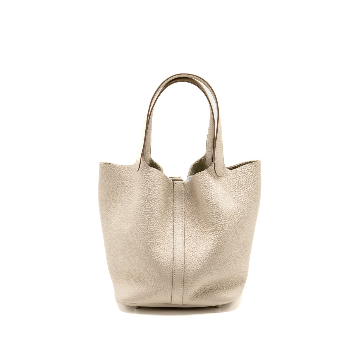 Hermes Picotin 22 clemence craie SHW