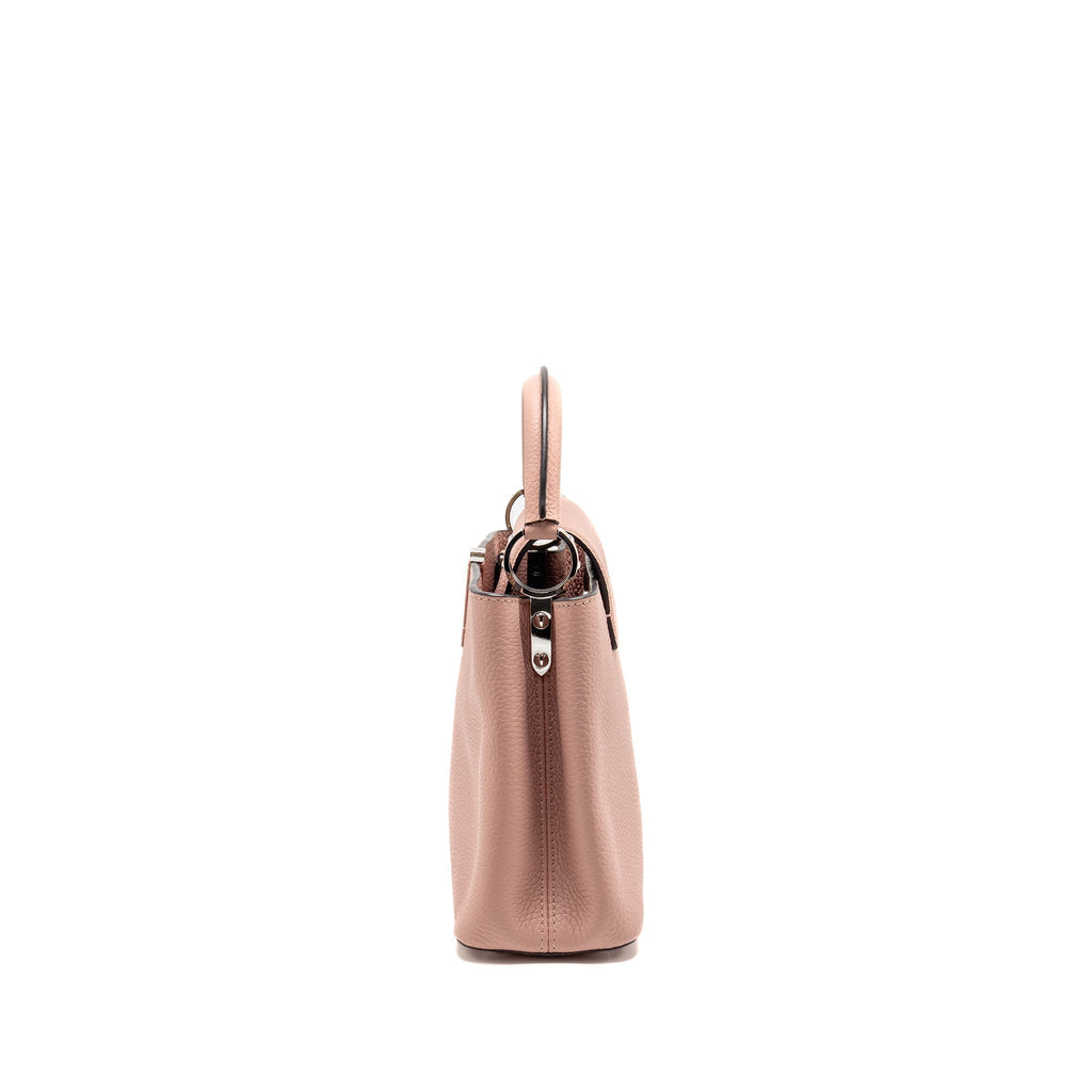 LOUIS VUITTON CAPUCINES BB TAURILLON PINK LGHW