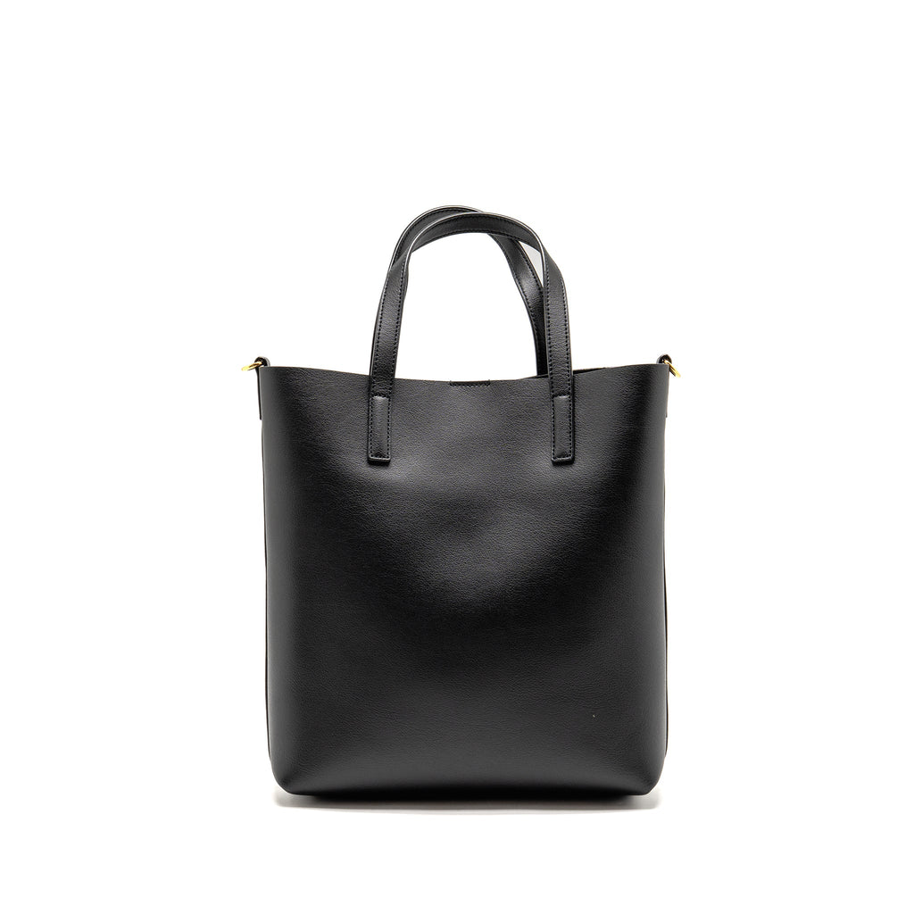 Saint Laurent/YSL Toy Shopping Tote Bag Smooth Calfskin Black GHW