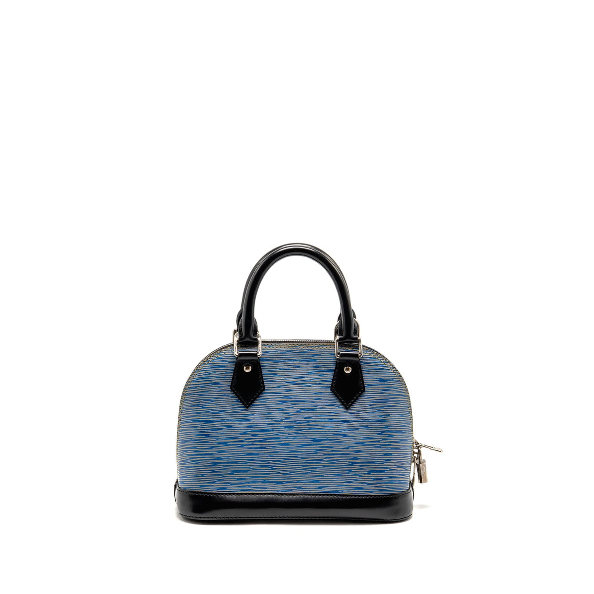 Louis Vuitton Alma BB Epi Leather Blue Denim SHW