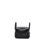 HERMES MINI LINDY CLEMENCE BLACK SHW