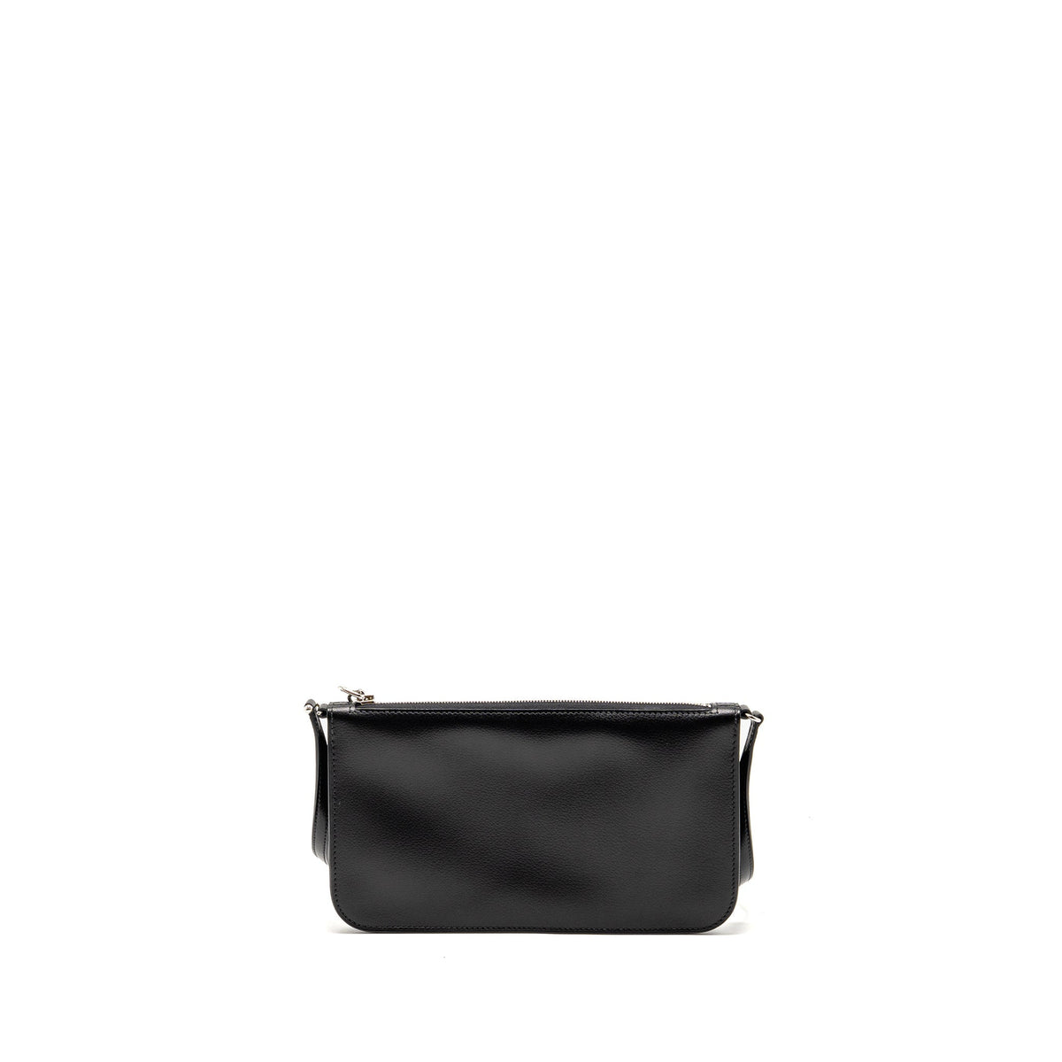Hermes Zipengo Chaine d’Ancre To Go Pouch Evergrain Calfskin Black SHW