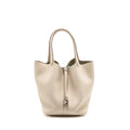 Hermes Picotin 22 clemence craie SHW