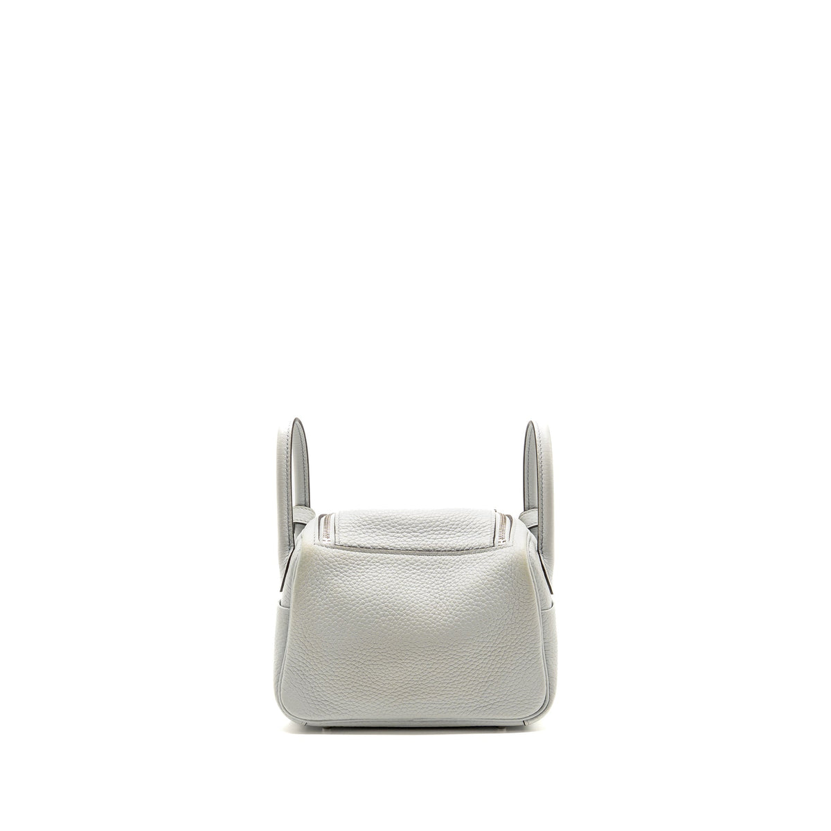 Hermes Mini Lindy Clemence blue pale SHW