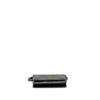 CHANEL 19 WALLET ON CHAIN LAMBSKIN BLACK MULTICOLOUR HARDWARE
