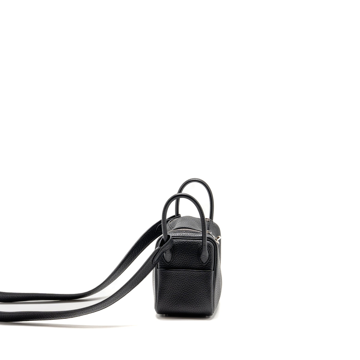 HERMES MINI LINDY CLEMENCE BLACK SHW