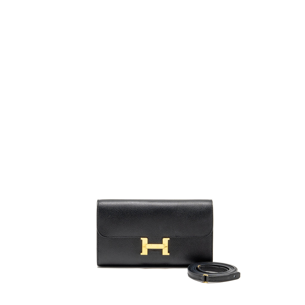 Hermes Constance To Go Epsom Black GHW