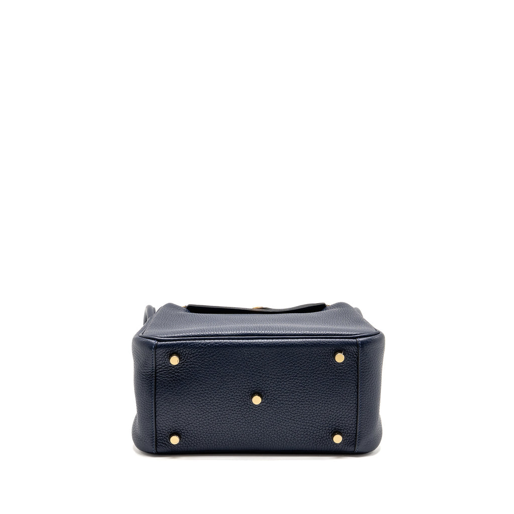 Hermes Lindy 26 Clemence Blue Nuit GHW