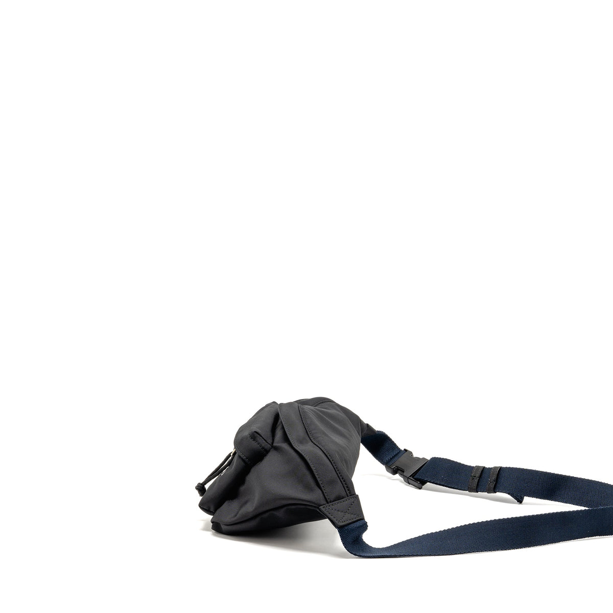 Balenciaga Wheel Belt Bag Nylon Black/Navy SHW