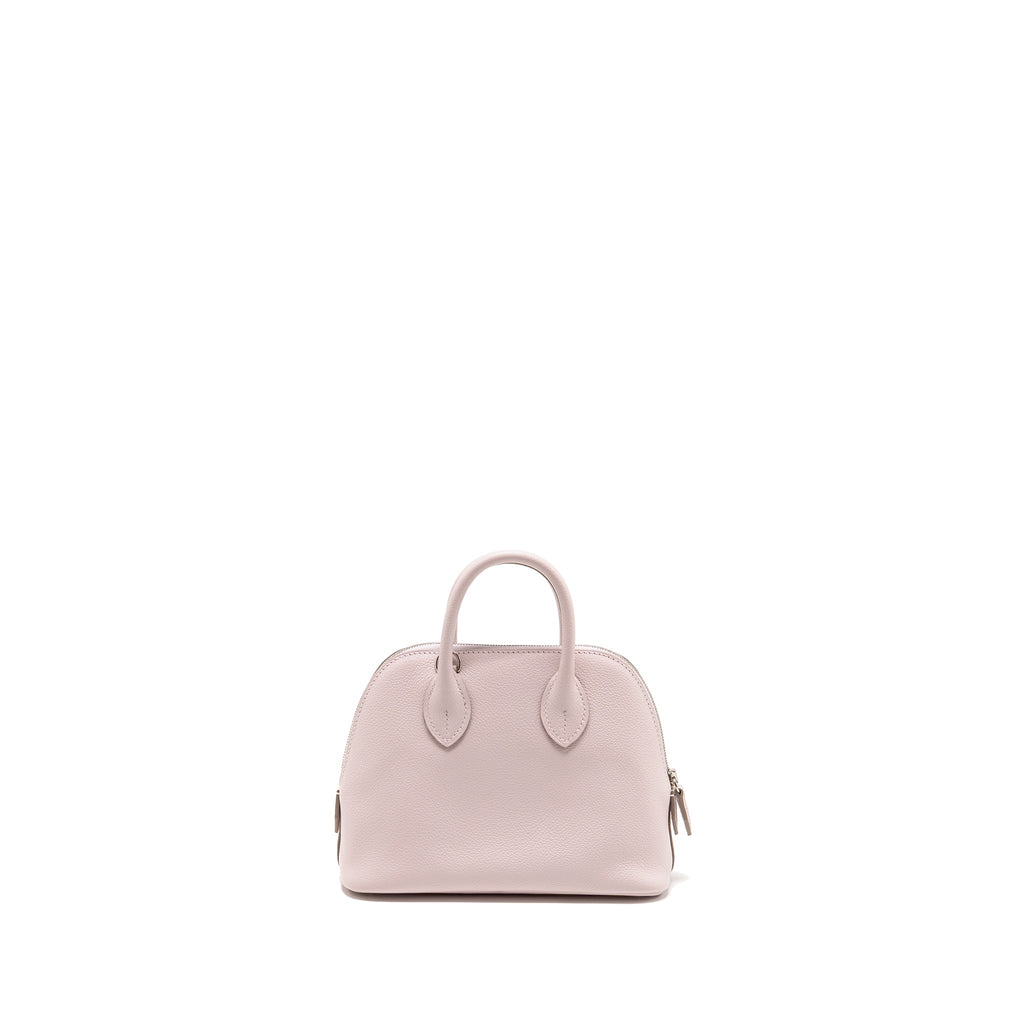 Hermes mini bolide evercolor mauve pale/ caramel SHW