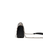 Louis Vuitton Twist MM Limited Edition Flowers Epi Leather Black SHW