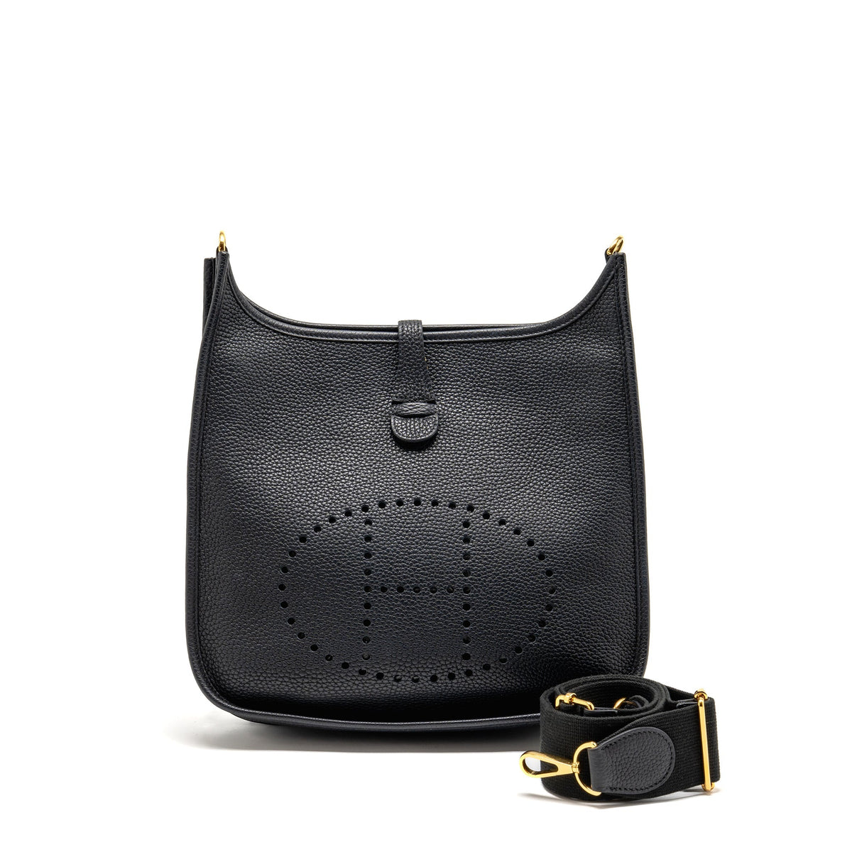 Hermes Evelyne 29 Clemence Black GHW
