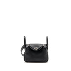 HERMES MINI LINDY CLEMENCE BLACK SHW
