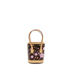 LOUIS VUITTON HARUKI MURAKAMI NANO BUCKET MONOGRAM CANVAS SAKURA BROWN GHW