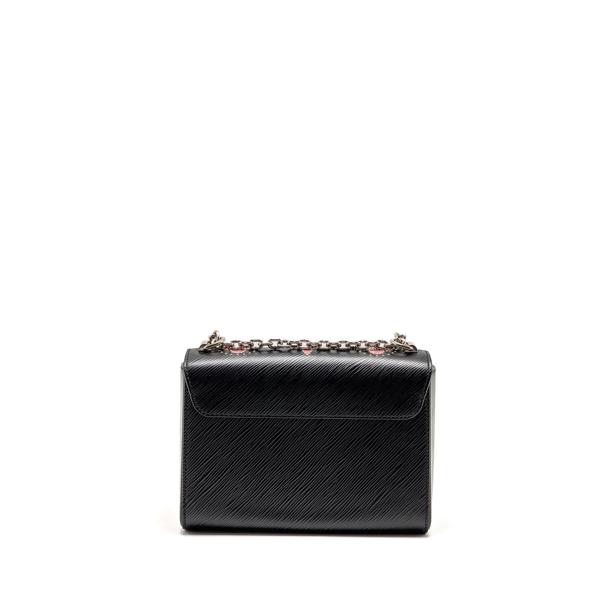 Louis Vuitton Twist MM Limited Edition Flowers Epi Leather Black SHW