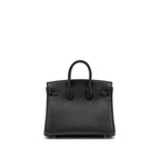 HERMES BIRKIN 25 TOGO BLACK SHW