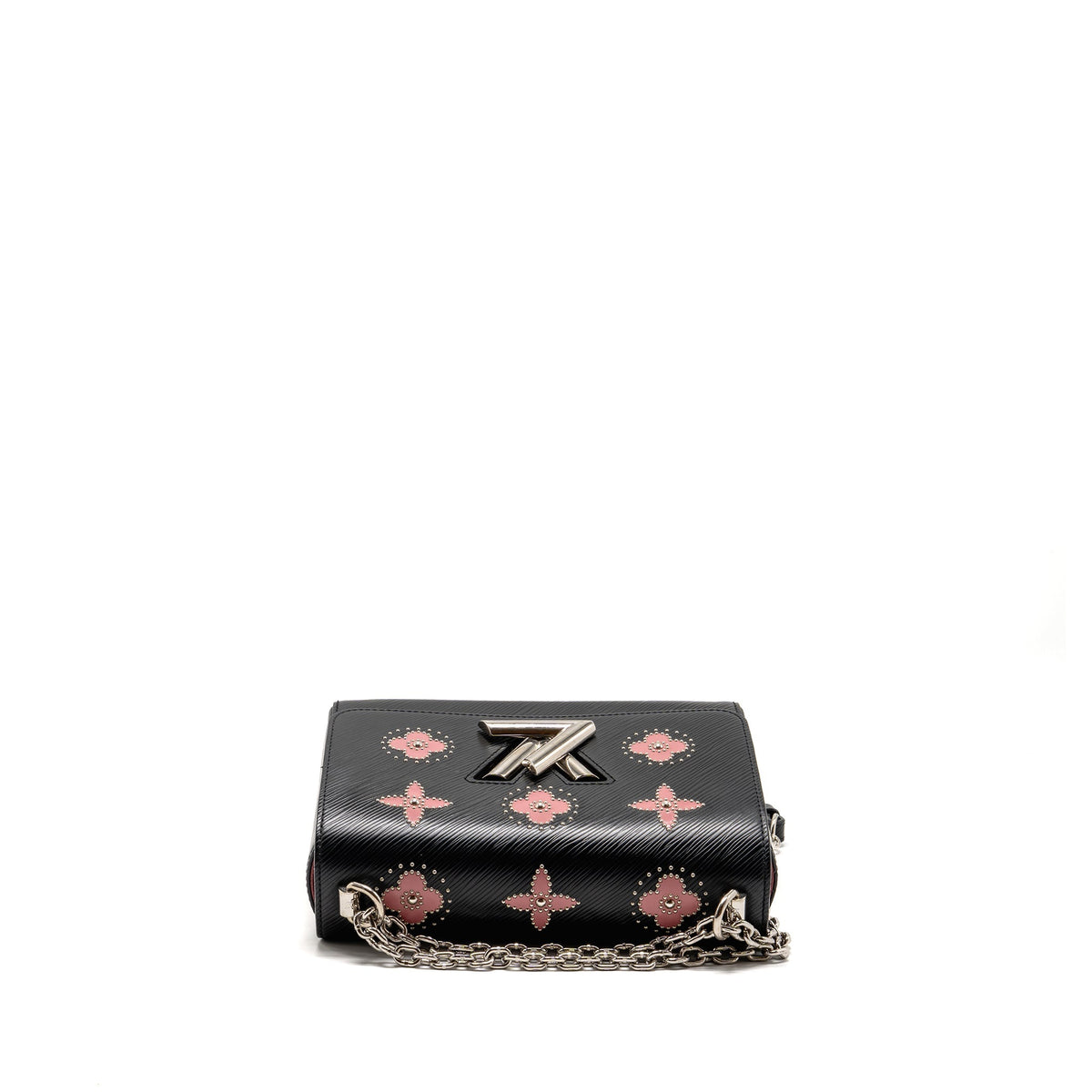 Louis Vuitton Twist MM Limited Edition Flowers Epi Leather Black SHW