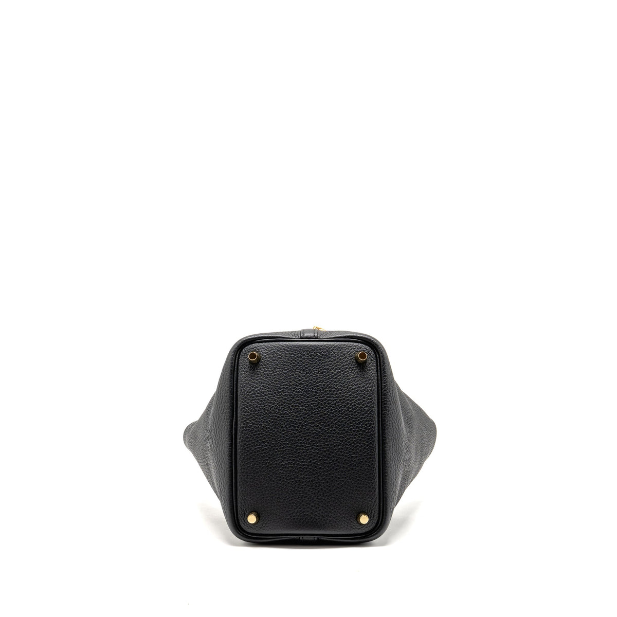 HERMES PICOTIN 18 LOCK BAG CLEMENCE BLACK GHW