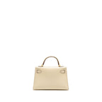 Hermes Mini Kelly II Epsom Nata GHW