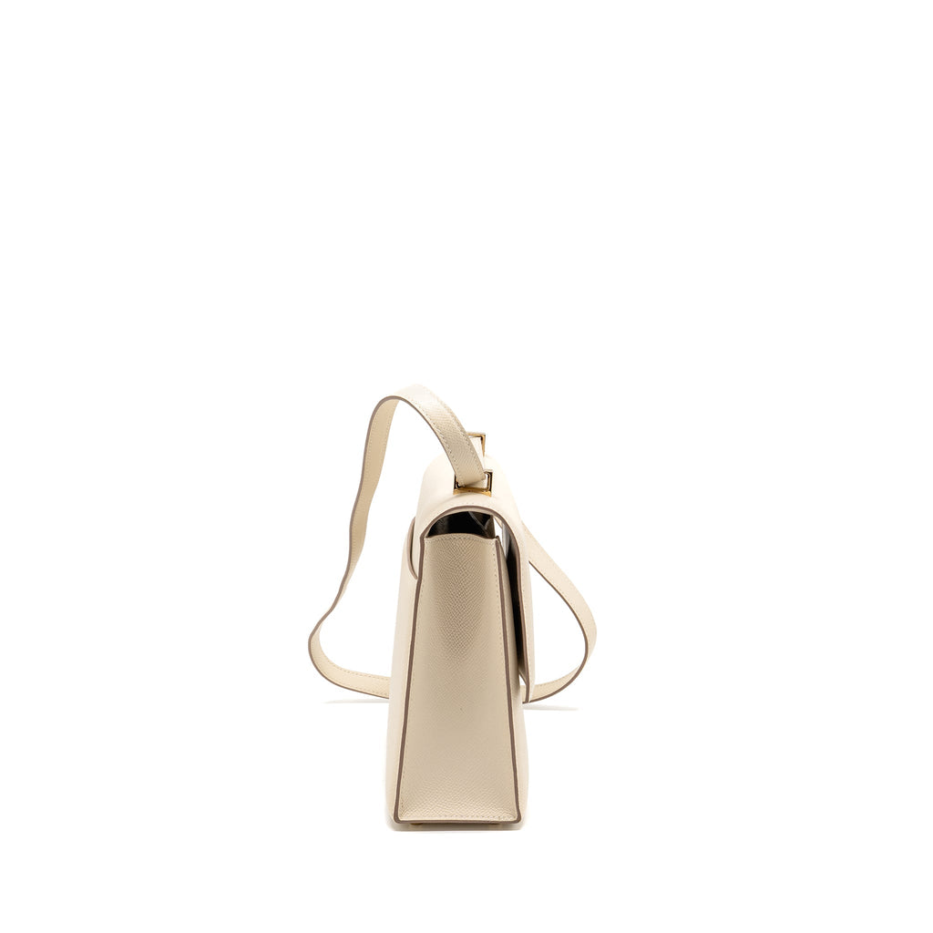Hermes Verrou 23 Epsom Craie LGHW