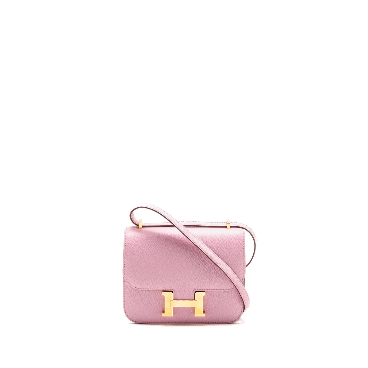 Hermes Mini Constance Epsom X9 Mauve Sylvestre RGHW