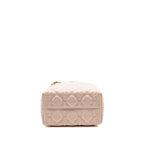 Dior Small Dior Toujours Bag Macrocannage Calfskin Rose Poudre LGHW