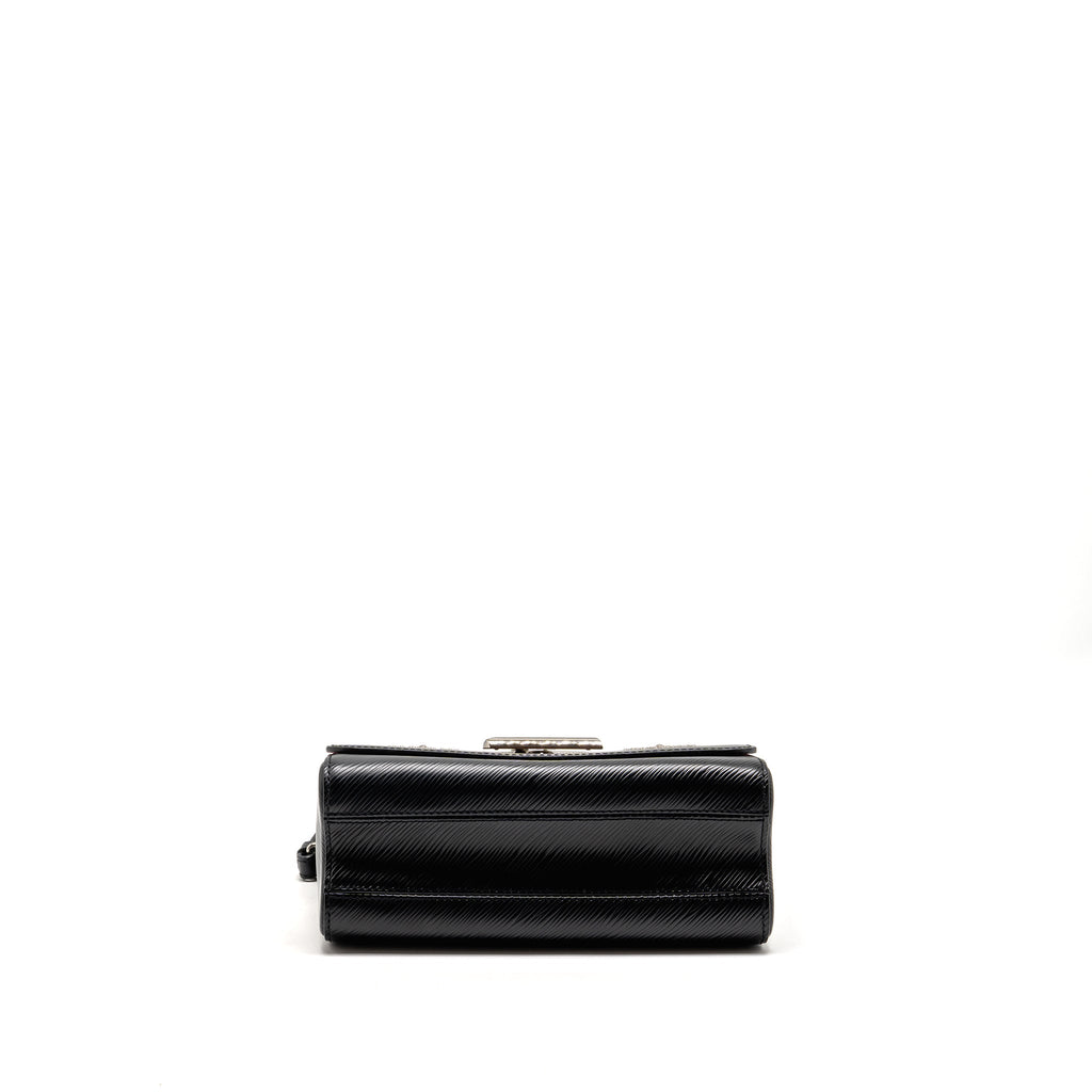 Louis Vuitton Twist MM Limited Edition Flowers Epi Leather Black SHW
