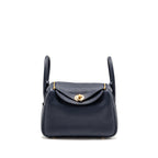 Hermes Lindy 26 Clemence Blue Nuit GHW