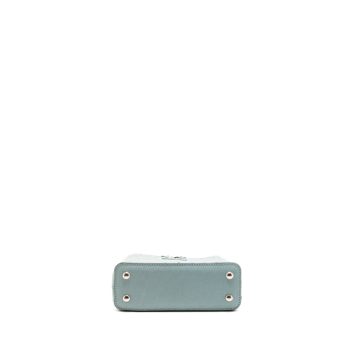 Louis Vuitton Mini Capucines Ostrich Light Blue SHW