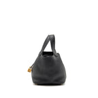 Hermes picotin 18 lock bag clemence black GHW