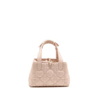 Dior Small Dior Toujours Bag Macrocannage Calfskin Rose Poudre LGHW