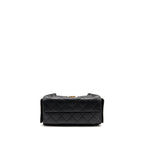 CHANEL MINI 25 BAG CAVIAR BLACK GHW (MICROCHIP)
