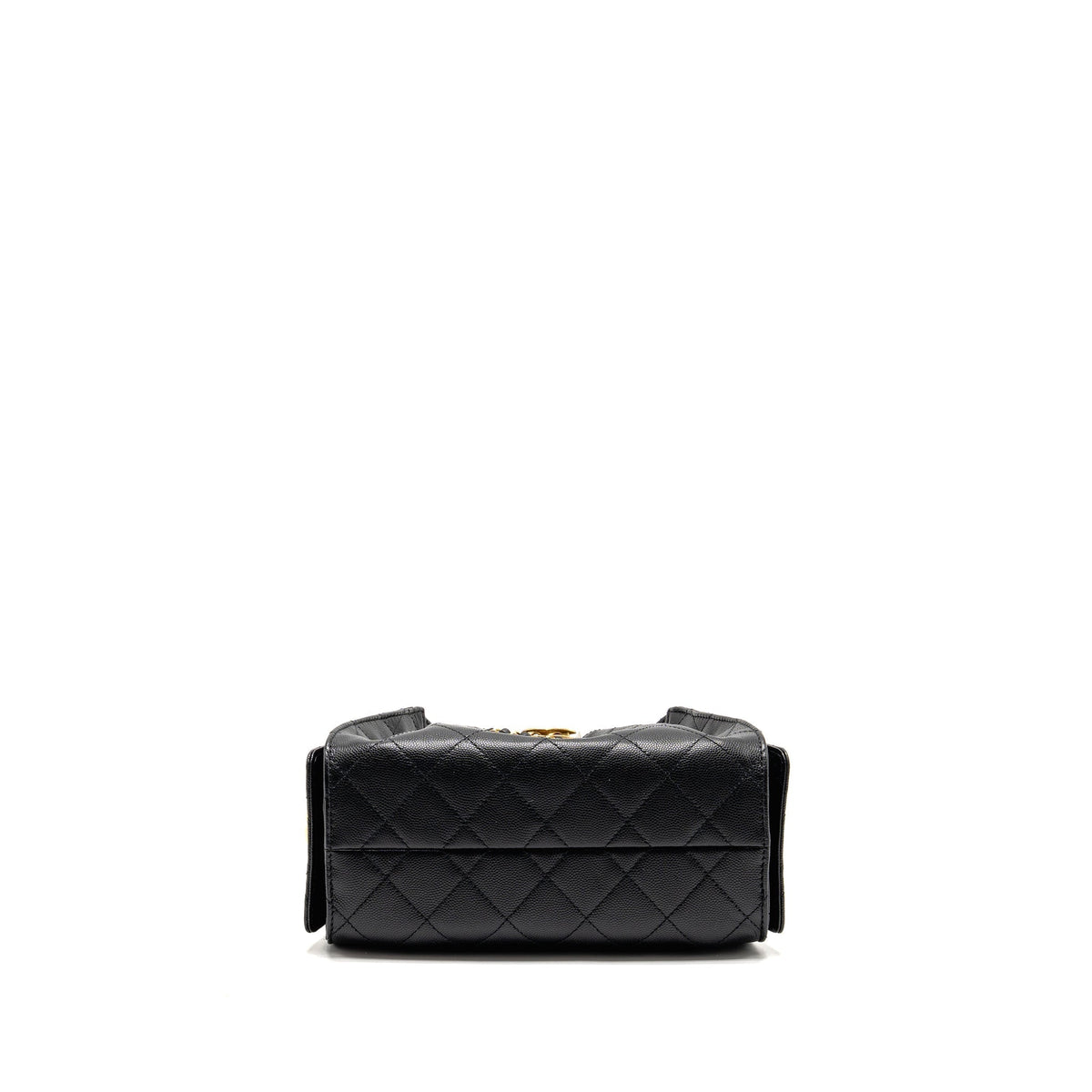 CHANEL MINI 25 BAG CAVIAR BLACK GHW (MICROCHIP)